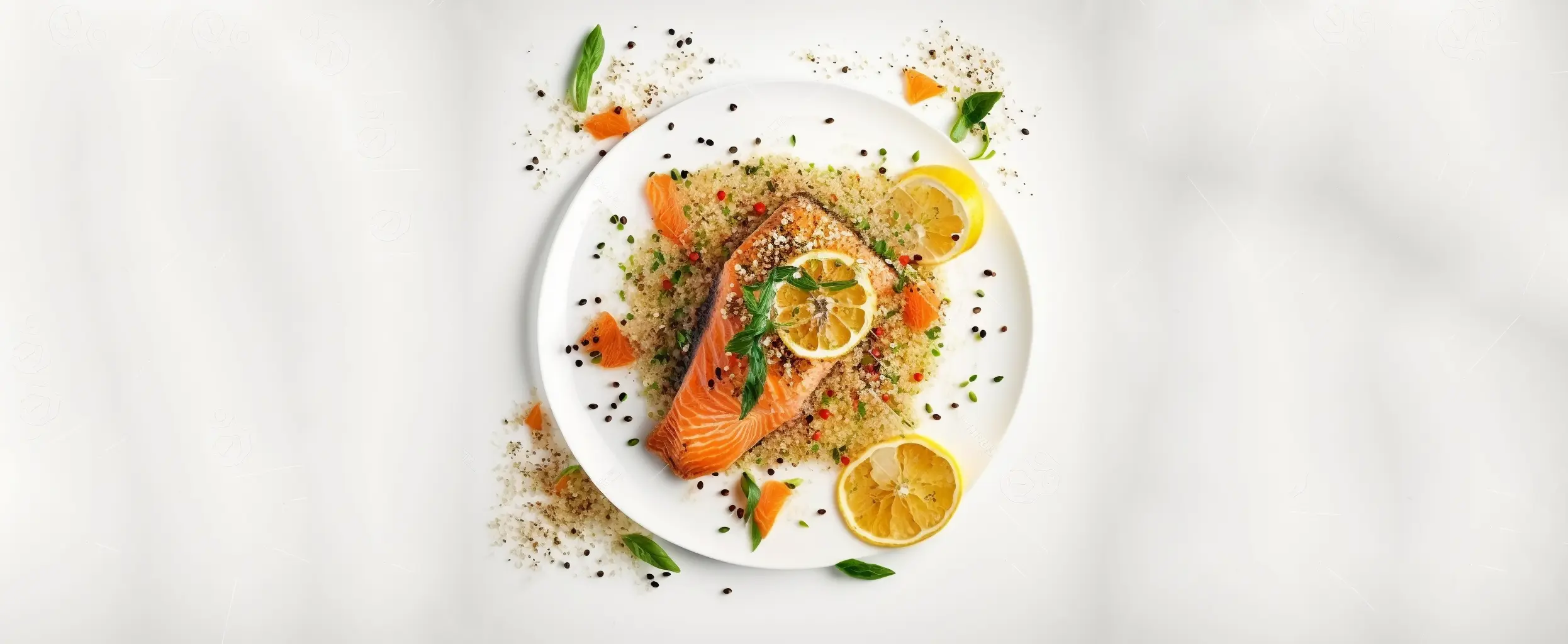 Fitness Focus Rezept gebratenerr Lachs mit Quinoa und Gemüse