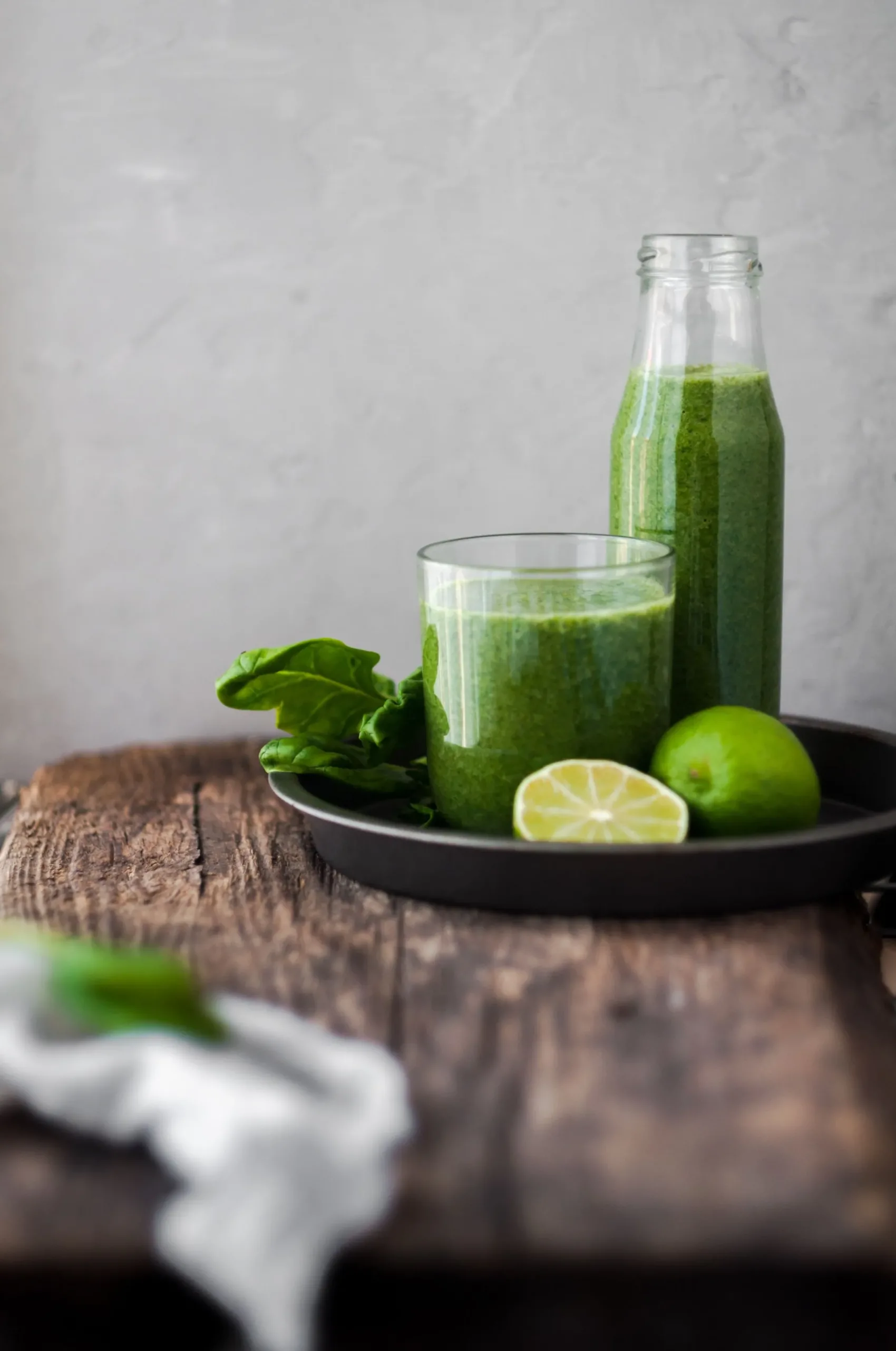 Fitness Focus Rezepte gesunder, grüner Power-Smoothie
