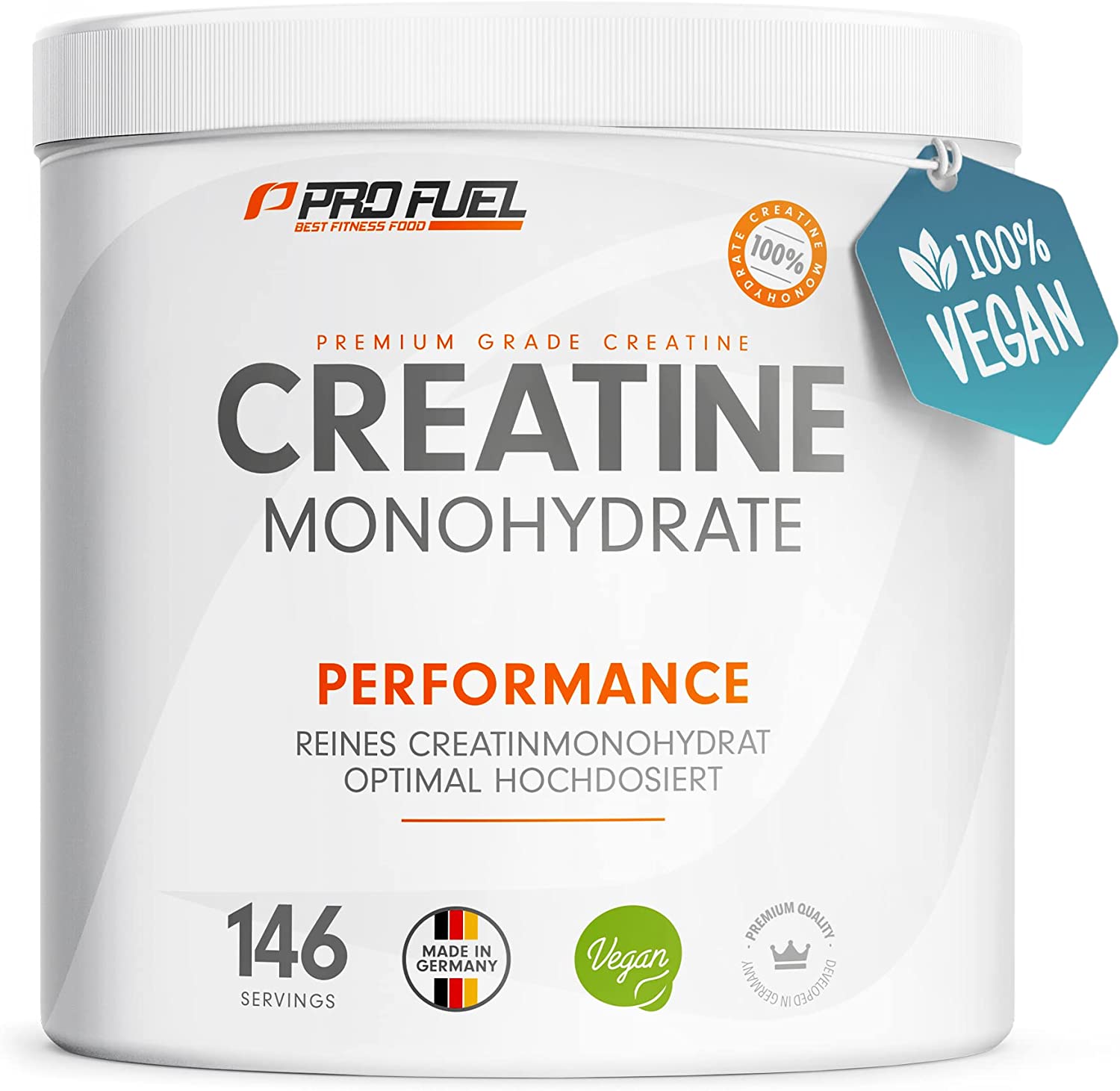 Fitness Focus Produkte ProFuel Monohydrat Kreatin-Pulver